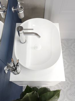 BOND BV0305 Донный клапан универсальный для раковины с белой крышкой — фото 11, Донные клапаны