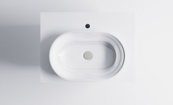 Товар: Тумба Шарм 70см 1ящ цв NCS S 3502-y мат. с раковиной Шарм бел гл. и столешницей Solid бел гл. 4631177713347 - фото 5 Тумба Шарм 70см 1ящ цв NCS S 3502-y мат. с раковиной Шарм бел гл. и столешницей Solid бел гл. 4631177713347 — фото 5, Тумбы с раковиной