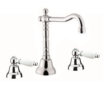 Смеситель для раковины Fiore COLONIALE SKY (SWAROVSKI®) 03CR0637, хром — фото 1, Смесители для раковины