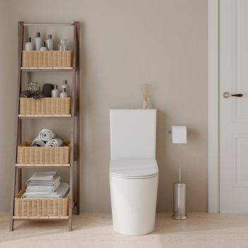 Унитаз-компакт IBERICA BLANCA BURGOS MAXI Tornado белый (IB.BRM.124.1B1) — фото 9, Унитазы