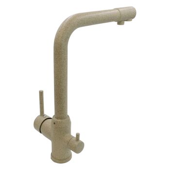 Товар: MILANO Смеситель д/кухни совмещенный с краном для питьевой воды, песочный камень 32660 - фото 5 MILANO Смеситель д/кухни совмещенный с краном для питьевой воды, песочный камень 32660 — фото 5, Смесители для кухни