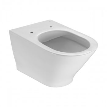 Gap Round Чаша Roca подвесная 540, Rimless 73460NL000 — фото 1, Подвесные унитазы