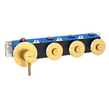 Смеситель для душа Raglo R20.273.03, золотой сатин — фото 1, Смеситель для душа