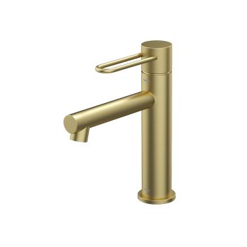 Смеситель для умывальника IDDIS Duna матовое золото (DUNMG00i01) — фото 2, Смесители для раковины