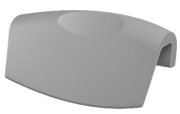 207023 Подголовник AH 04 - silver RIHO — фото 1, Комплектующие