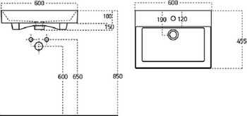 Товар: Тумба с раковиной Aquanet Бруклин 60 цв. антрацит матовый 00312875 - фото 13 Тумба с раковиной Aquanet Бруклин 60 цв. антрацит матовый 00312875 — фото 13, Тумбы с раковиной