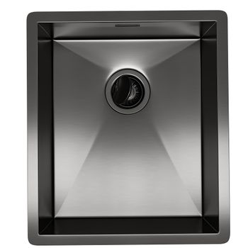 Кухонная мойка Reflexion Iseo RX2265BL оружейная сталь — фото 42, Кухонные мойки