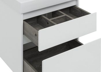 Мебель для ванной Aquanet Nova Lite 60 белый (2 ящика) 00242921 — фото 12, Комплекты мебели для ванной