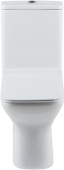 Чаша напольного унитаза Aquanet Rimless Cube-C CL-12248B — фото 9, Напольные унитазы