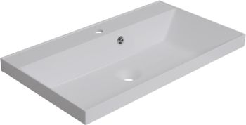 Тумба под раковину Aquanet Латина 80 белый 00179638 — фото 12, Тумбы под раковину