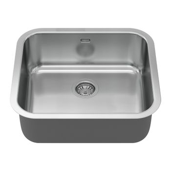 Кухонная мойка Reflexion Iseo RX2265BL оружейная сталь — фото 385, Кухонные мойки