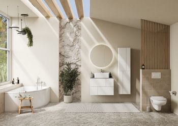 VICTORIA Комплект 3 в 1 (инсталляция+подв. унитаз Rimless+сиденье дюропл. Slim). ROCA 7893105010 — фото 4, Комплекты унитаз + инсталляция