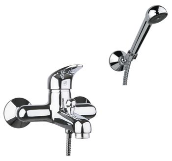 Смеситель для ванны Fiore MAX 32CR1000, хром — фото 1, Смеситель для ванны