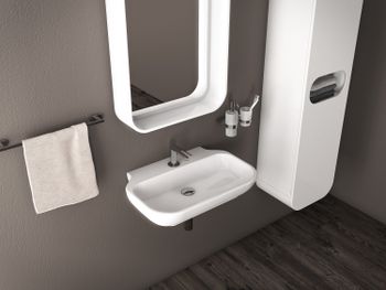 PION PLUS Боковой шкаф PN2160.01 — фото 1, Шкафы для ванной