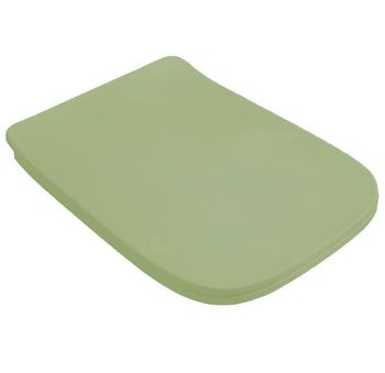 Сиденье с крышкой Artceram A16 с плавным опусканием цвет Green salvia ASA001 44 71 — фото 1, Сиденья для унитаза