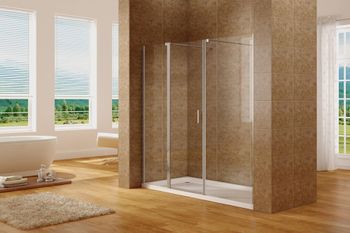 Душевая дверь Aquanet Cinetic AE12-N-120H190U-CT 1200, прозрачное стекло — фото 2, Душевые двери в нишу