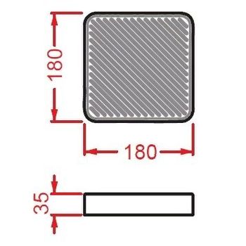 Мыльница Artceram Cartesio накладная цвет серый CAC001 34 00 — фото 1, Мыльницы