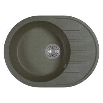 Мойка "Лиана" 620, черный СМс 29.020.B0620.407 — фото 1, Кухонные мойки