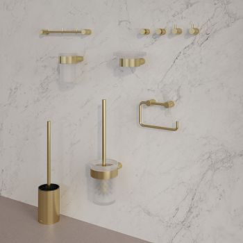 Товар: Планка на 3 крючка IDDIS Petite нержавеющая сталь, золото матовое (PETG0S3i41) - фото 1 Планка на 3 крючка IDDIS Petite нержавеющая сталь, золото матовое (PETG0S3i41) — фото 1, Аксессуары для ванной