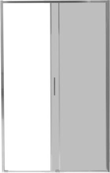 Душевая дверь Aquanet Pleasure Evo 120 AE65-N120-CT профиль хром, прозрачное стекло — фото 13, Душевые двери в нишу