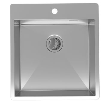 Кухонная мойка Reflexion Iseo RX2265BL оружейная сталь — фото 249, Кухонные мойки