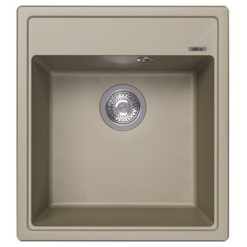 Товар: Кухонная мойка ABBER Quarz AQ2901S песочный - фото 1 Кухонная мойка ABBER Quarz AQ2901S песочный — фото 1, Кухонные мойки