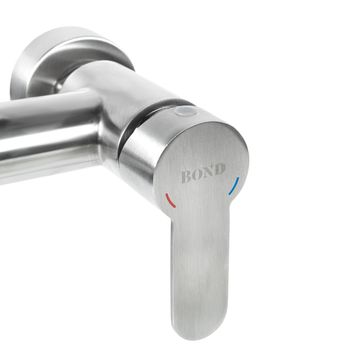 BOND Smart B63-9100 Душевая система с тропическим душем и смесителем с изливом — фото 5, Душевые системы