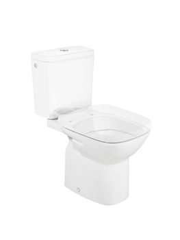 DEBBA Чаша унитаза с горизонтальным выпуском, установочный комплект, белая. (RU). ROCA 734299700Y — фото 1, Напольные унитазы