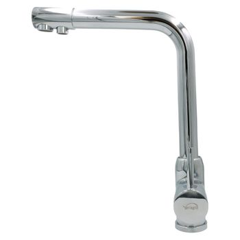 Товар: MILANO Смеситель д/кухни совмещенный с краном для питьевой воды, хром 32648 - фото 3 MILANO Смеситель д/кухни совмещенный с краном для питьевой воды, хром 32648 — фото 3, Смесители для кухни