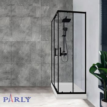 Уголок QZ71B N душевой PARLY низкий поддон (70х100х195) — фото 3, Душевые уголки