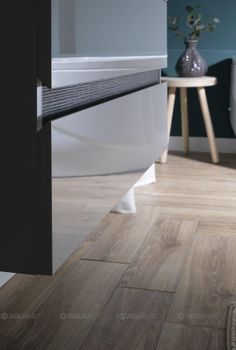 Мебель для ванной Aquanet Беркли 60 белый/дуб рошелье (зеркало дуб рошелье) 00258906 — фото 21, Комплекты мебели для ванной