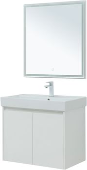 Товар: Мебель для ванной Aquanet Nova Lite 75 белый глянец (2 дверцы) 00302535 - фото 10 Мебель для ванной Aquanet Nova Lite 75 белый глянец (2 дверцы) 00302535 — фото 10, Комплекты мебели для ванной