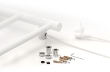 Товар: Полотенцесушитель электрический Стилье Формат 27 800х500 левый Матовый белый 30529-8050 - фото 3 Полотенцесушитель электрический Стилье Формат 27 800х500 левый Матовый белый 30529-8050 — фото 3, Электрические полотенцесушители