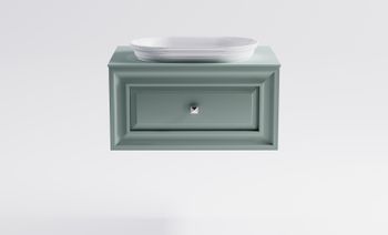 Товар: Тумба Шарм 80см 1ящ NCS S 3005-b80g мат., раковина Шарм бел гл, столешница Solid в цвете 4631177715006 - фото 2 Тумба Шарм 80см 1ящ NCS S 3005-b80g мат., раковина Шарм бел гл, столешница Solid в цвете 4631177715006 — фото 2, Тумбы с раковиной