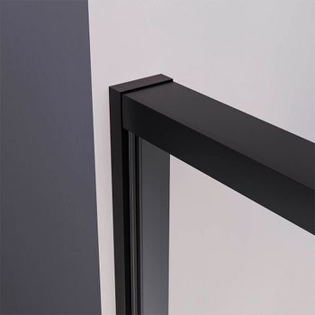 Душевой угол раздвижной Veconi Premium Prato 300 SP B-L, 1100х1000x2000, черный матовый, стекло прозрачное PR3/L-SP-110100-01-B-C4 — фото 5, Душевые уголки