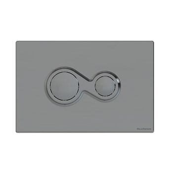 Клавиша смыва Artceram Monet для унитаза цвет хром матовый 701.000.70 — фото 2, Кнопки смыва