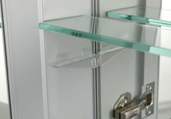 Шкаф зеркало для ванной Aquatek AQ7808-MC прямоугольное, 762*660*134 — фото 12, Зеркальные шкафы в ванную