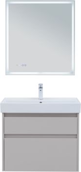 Тумба с раковиной Aquanet Nova Lite 2.0 75 2 ящ. цв. бежевый 00348192 — фото 8, Тумбы с раковиной