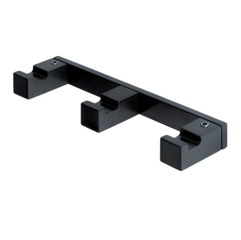 Крючок COLOMBO DESIGN MINI Q CD137.GM тройной цвет графит матовый — фото 3, Крючки для полотенец