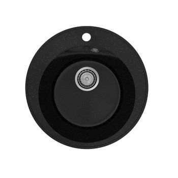 Кухонная мойка Maretti KT475-BL, черный — фото 1, Кухонные мойки