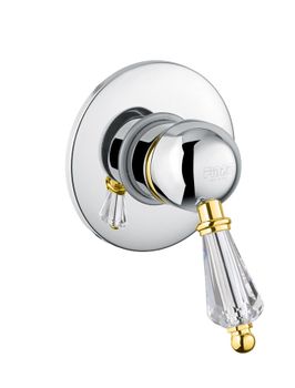 Смеситель для душа Fiore IMPERIAL- SKY (SWAROVSKI®) 82CO5130, хром/золото — фото 1, Смеситель для душа