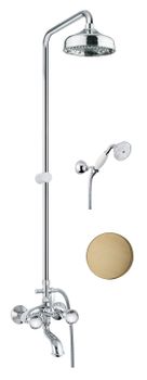 Душевая система Fiore XT SKY (SWAROVSKI®) 17ZZ0615, бронза — фото 1, Душевые системы
