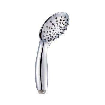 Лейка душевая круглая 3-функциональная 88х221 мм, хром, блистер, LM, LM8120C — фото 1, Лейки для душа