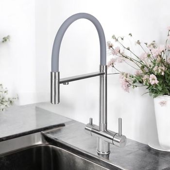 BOND Smart B61-0400 Смеситель для кухни под фильтр с краном для питьевой воды — фото 17, Смесители для кухни