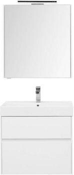 Товар: Мебель для ванной Aquanet Бруклин 70 белый 00207804 - фото 13 Мебель для ванной Aquanet Бруклин 70 белый 00207804 — фото 13, Комплекты мебели для ванной