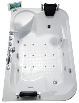 Акриловая ванна Gemy G9085 O R — фото 1, Акриловые ванны