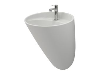 Раковина Ambassador Queen 116T20102 (535*465*765) БЕЛАЯ МАТОВАЯ — фото 1, Раковины