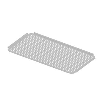 Полка сетчатая Artceram Fuori Scala для прямоугольной консоли цвет белый матовый TFA008 05 — фото 1, Полки