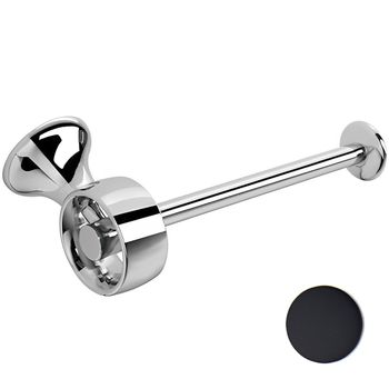 Держатель для туалетной бумаги Webert Opera OA500801560, черный — фото 1, Держатели туалетной бумаги