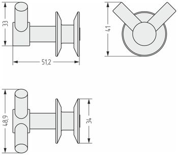 Товар: Вешалка Вешалка Сунержа Виктория Состаренная бронза 05-2010-0002 - фото 3 Вешалка Вешалка Сунержа Виктория Состаренная бронза 05-2010-0002 — фото 3, Крючки для полотенец